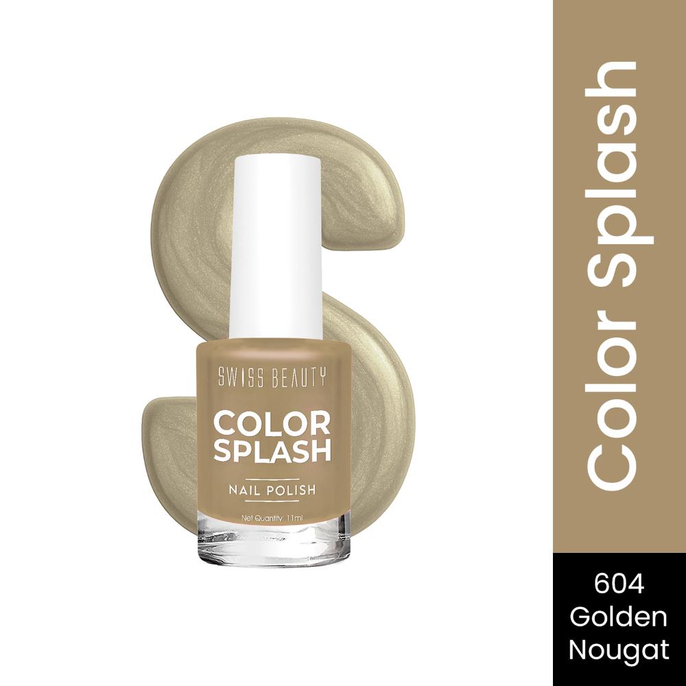 Color Splash Nail Polish - 604 Golden Nougat