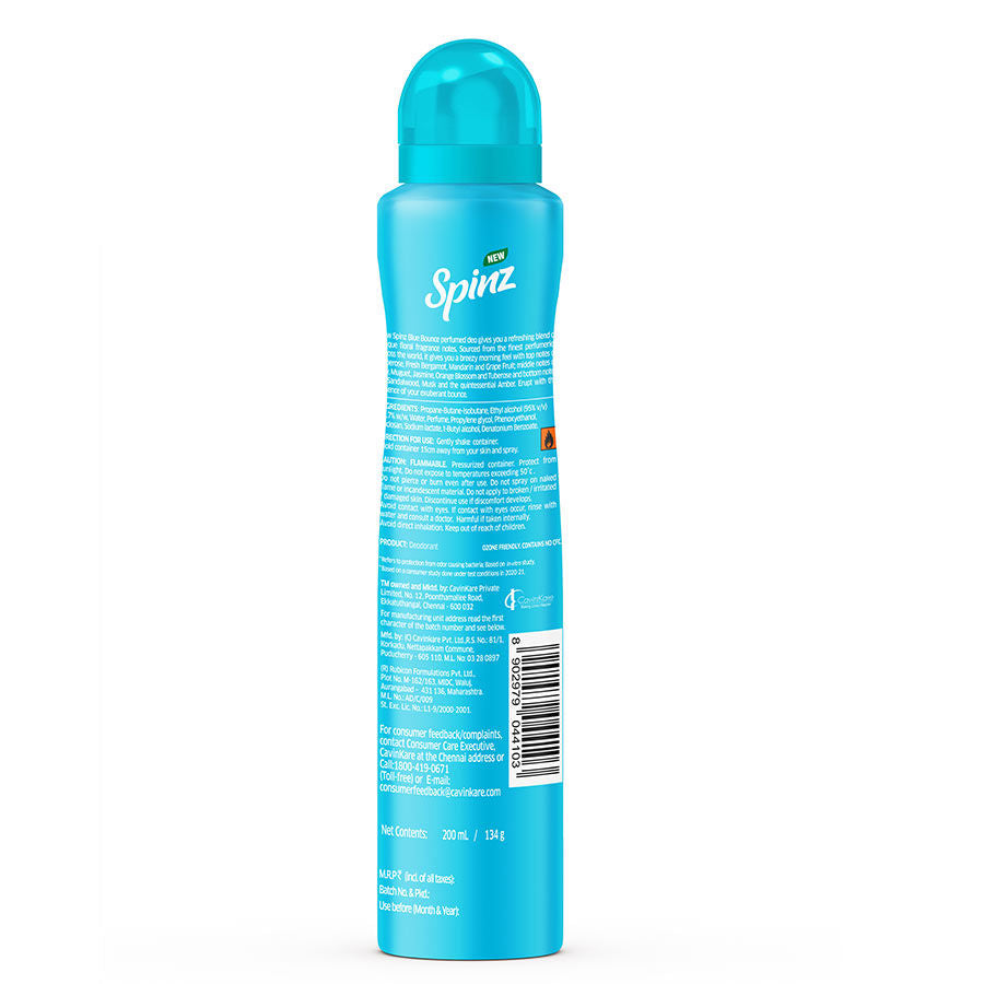 Blue Bounce Perfumed Deo