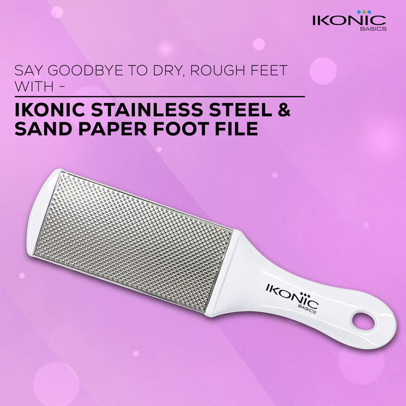 IKB-727K SS & Sand Paper Foot File