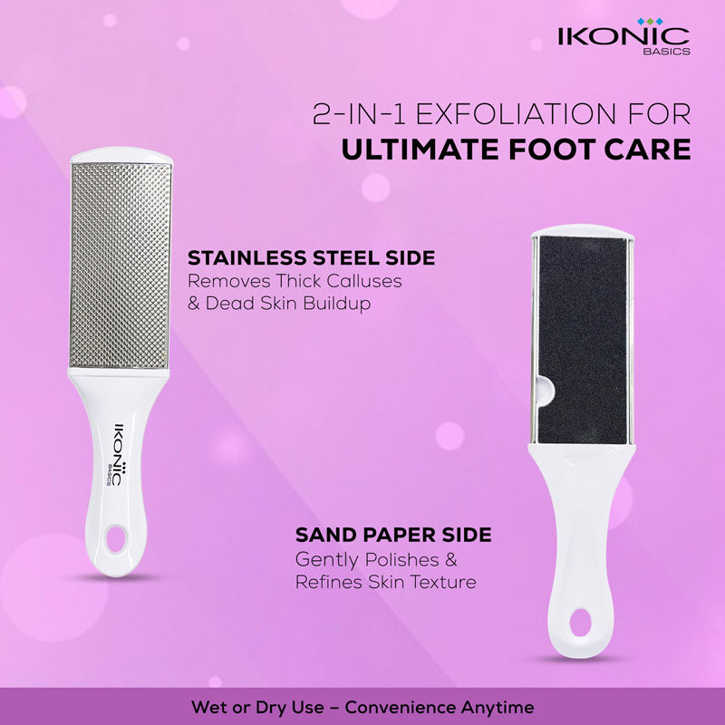 IKB-727K SS & Sand Paper Foot File