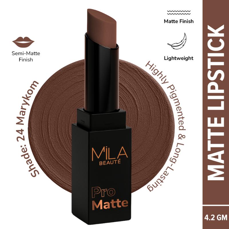 Pro Matte Long Lasting Creamy Matte Finish Lipstick - Marykom