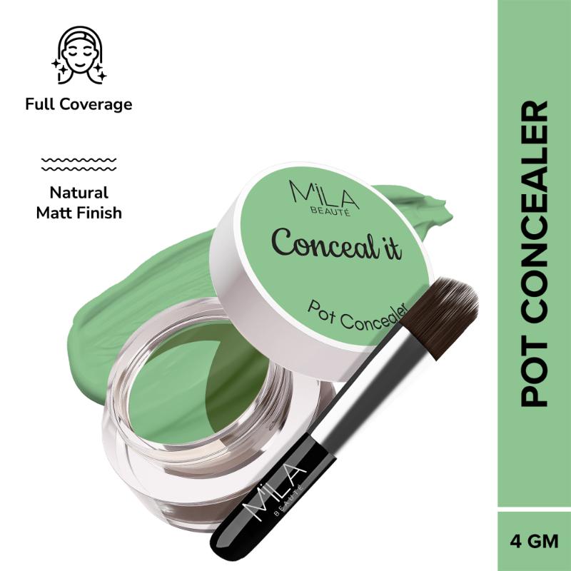 Conceal It Pot Concealer Creamy Matte Finish with SPF 15 - Green Corrector