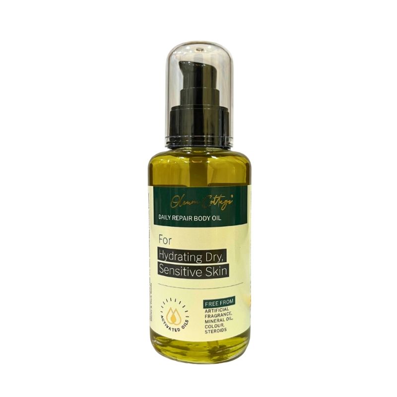 Skin Softening Body Oil for Dry, Eczema and Psoriasis Prone Skin, Scars and Marks