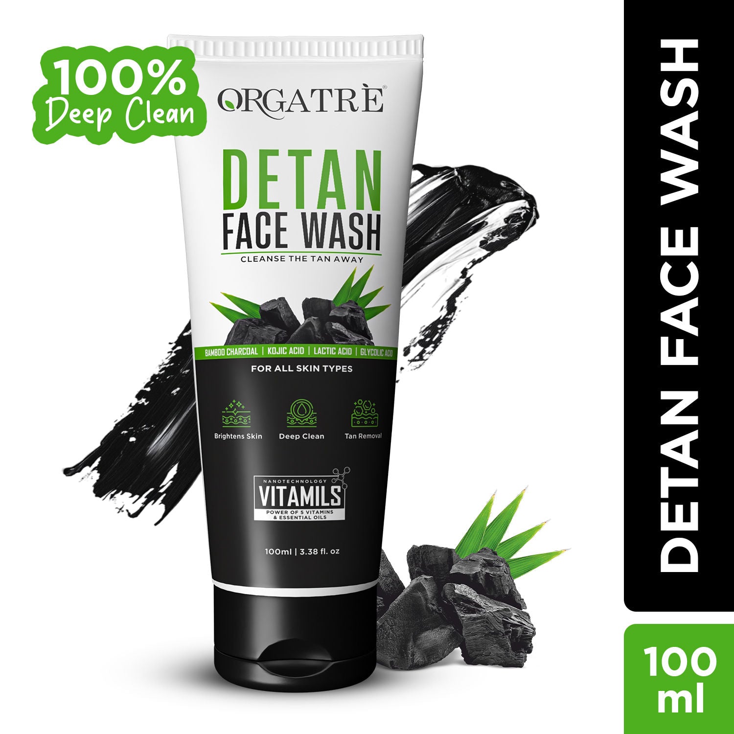 De-Tan Face Wash For Men & Women