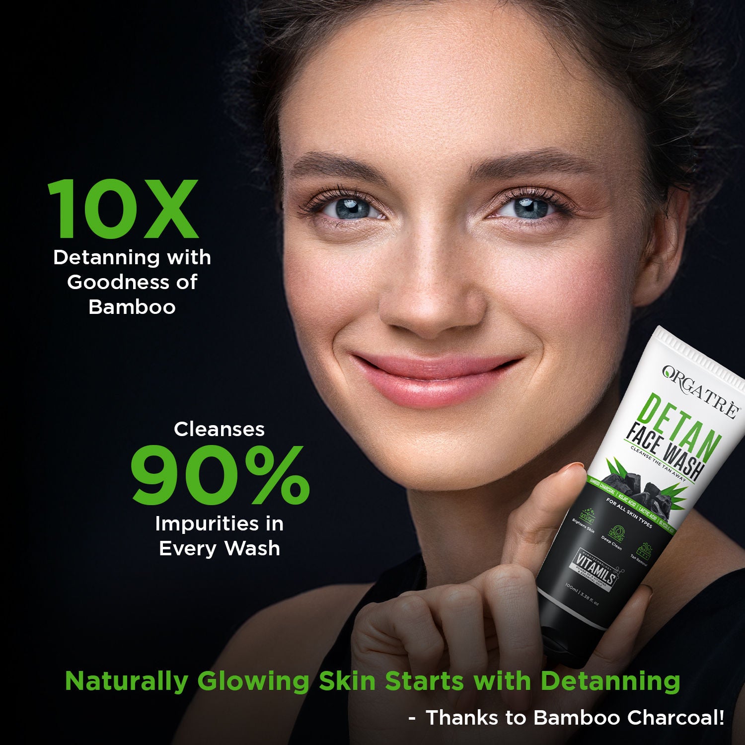 De-Tan Face Wash For Men & Women