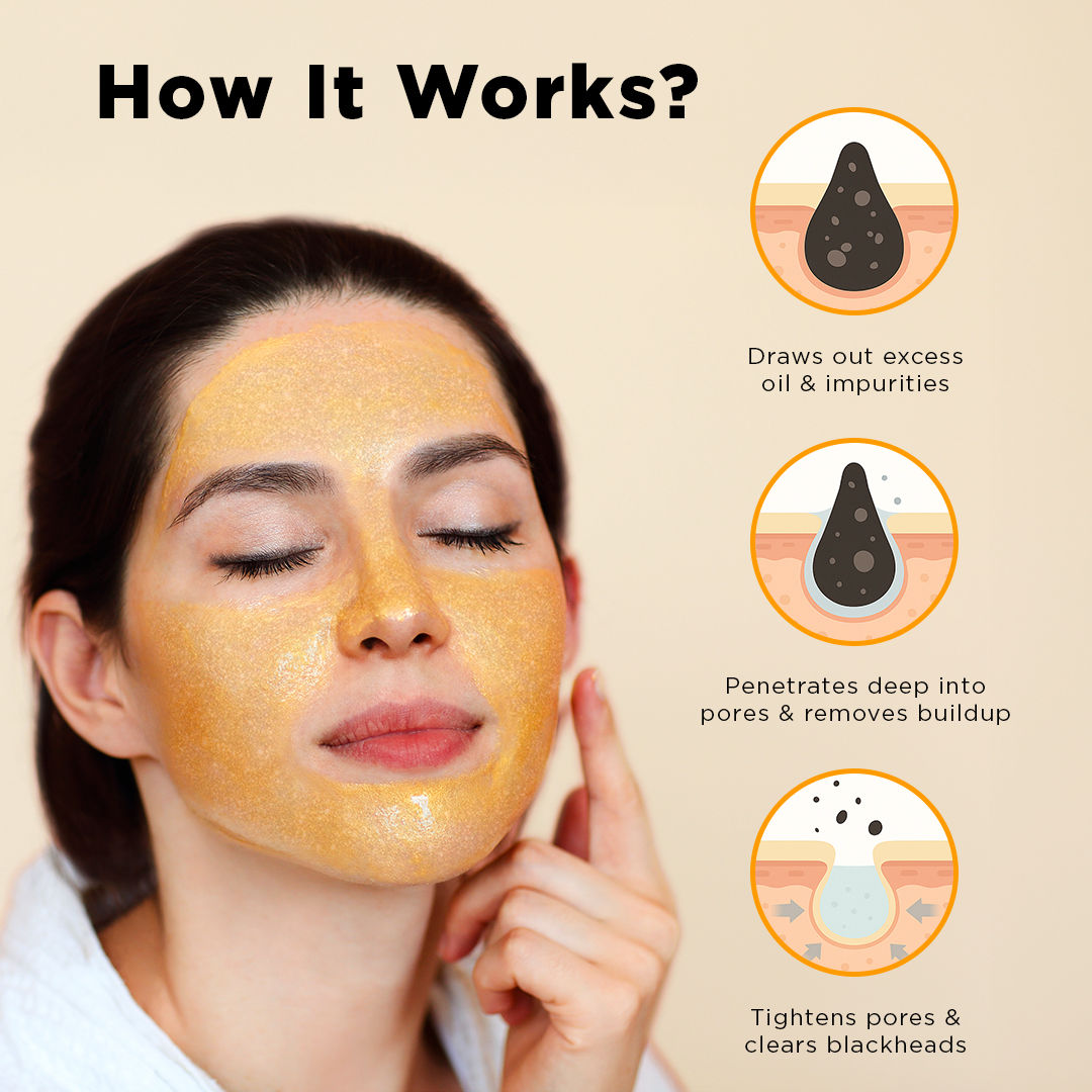 24K Gold Peel Off Mask For Glowing, Bright & Radiant Skin
