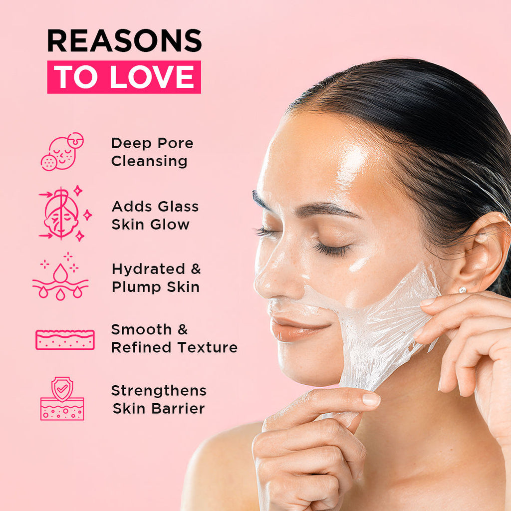 Korean Peel Off Face Mask for Men & Women