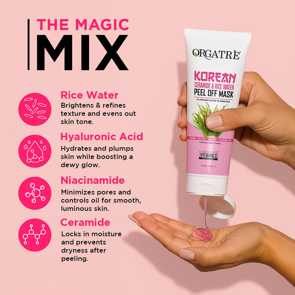 Korean Peel Off Face Mask for Men & Women