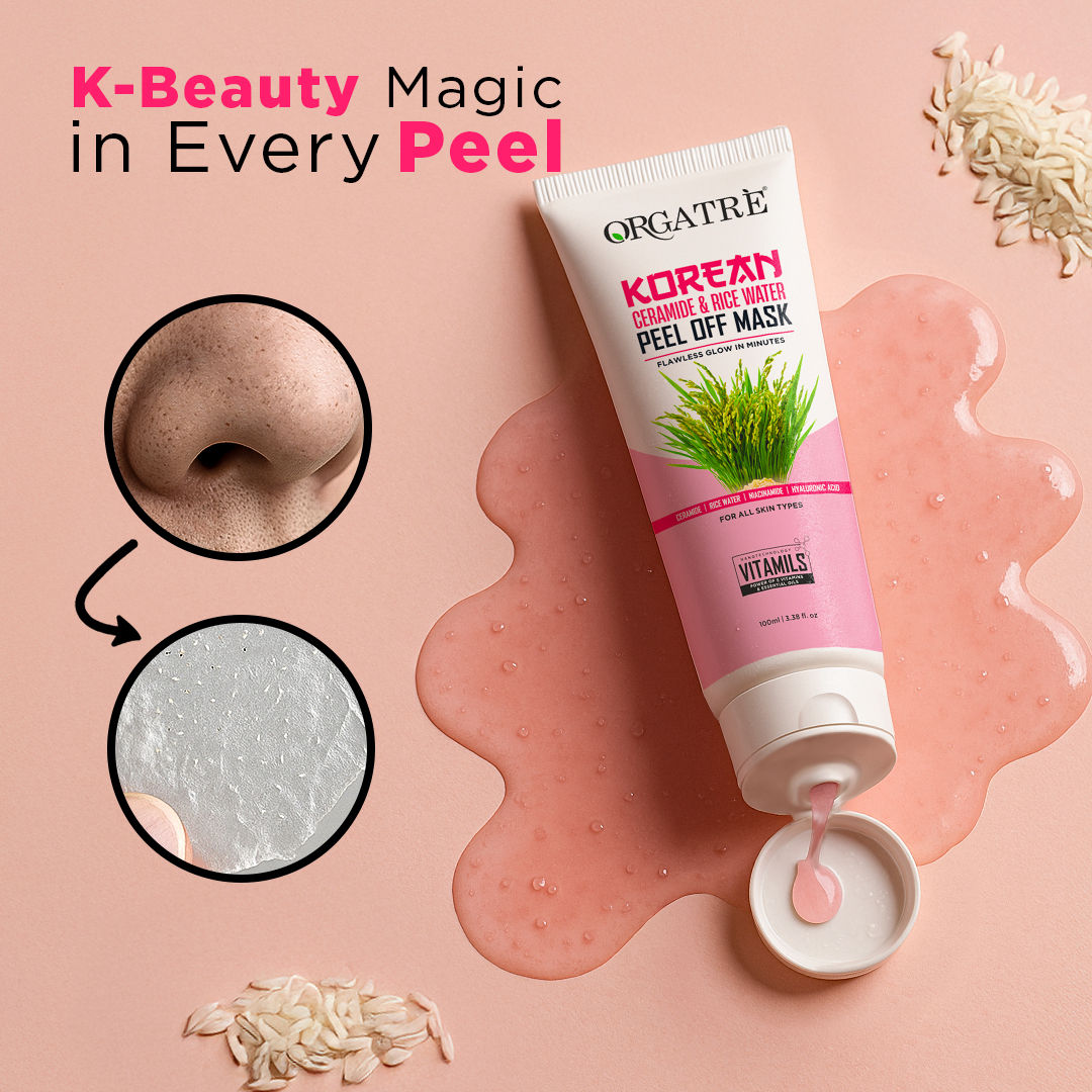 Korean Peel Off Face Mask for Men & Women