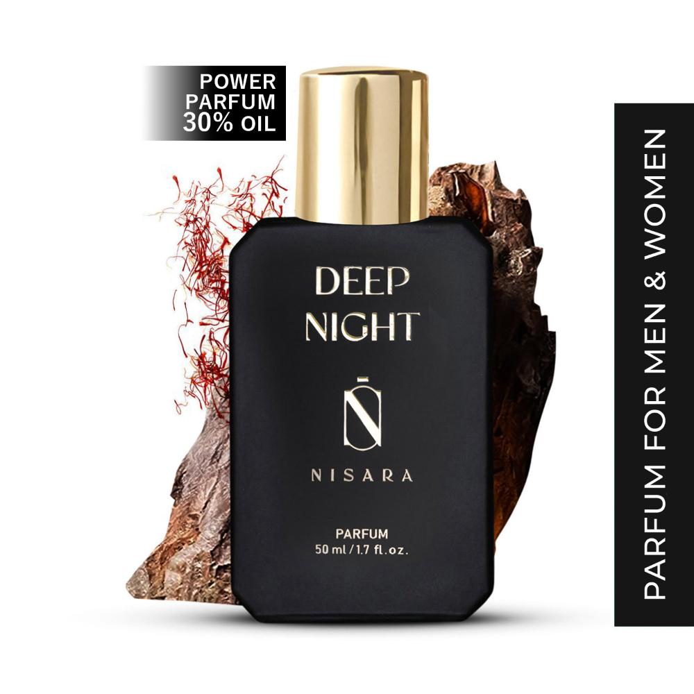Deep Night Unisex Parfum - Perfume For Men & Women,Long Lasting Warm Spicy & Woody Fragrance