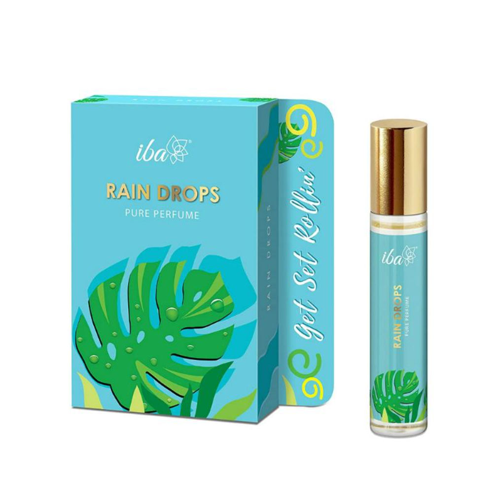 Pure Perfume - Rain Drops, Long Lasting Aqua Fragrance For Women - 10ml