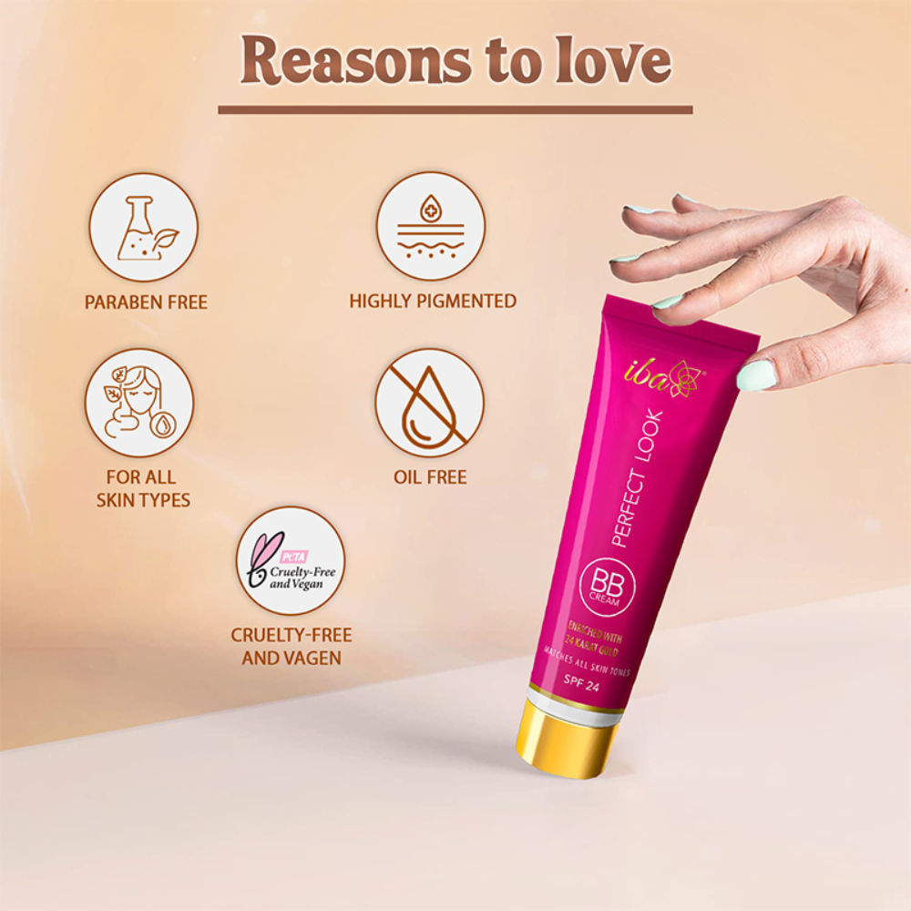 Perfect Look Bb Cream With 24 Karat Gold (light Shade)