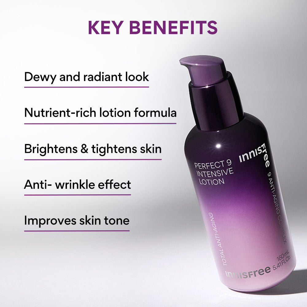 Perfect 9 Intensive Lotion - Anti-Aging & Firm Skin