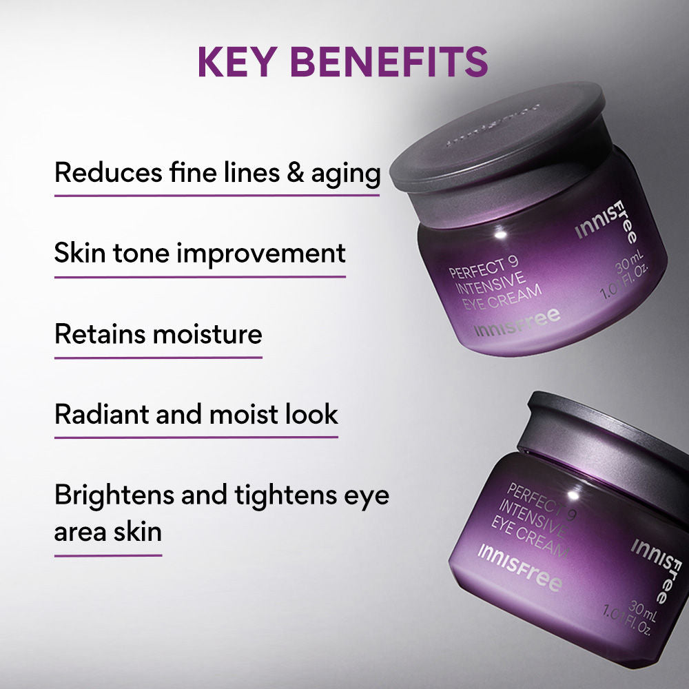 Perfect 9 Repair Intensive Eye Cream - Anti-Aging & Wrinkle Care