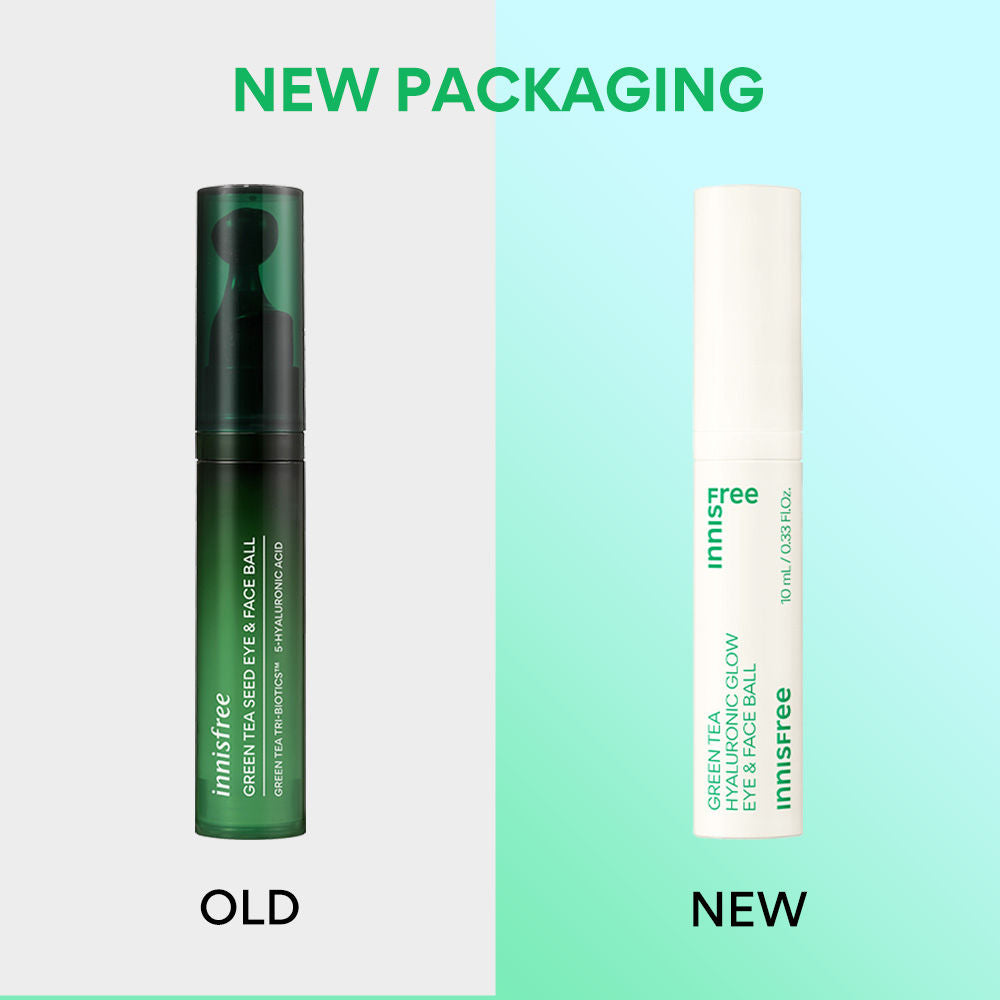 Green Tea Hyaluronic Acid Under Eye And Face Serum For Reducing Puffiness