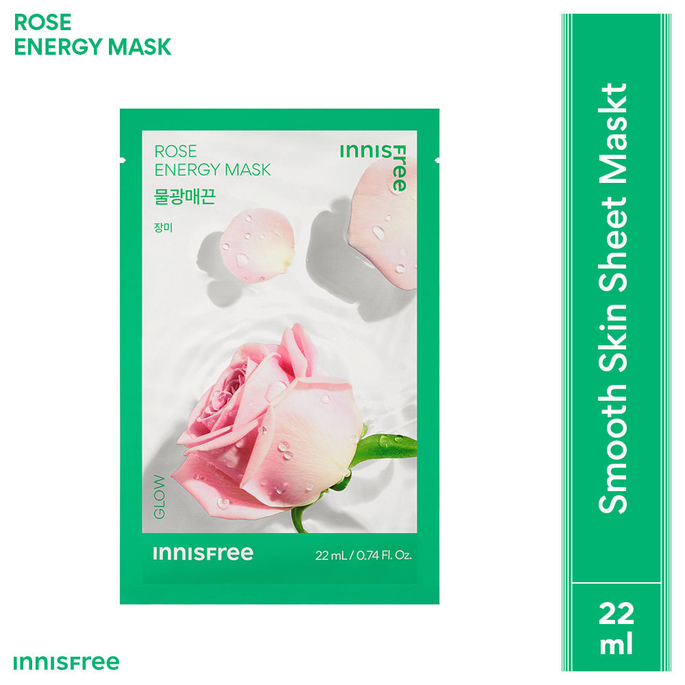 Soothing Energy Sheet Mask Heartleaf - Calms Sensitive Skin - Rose