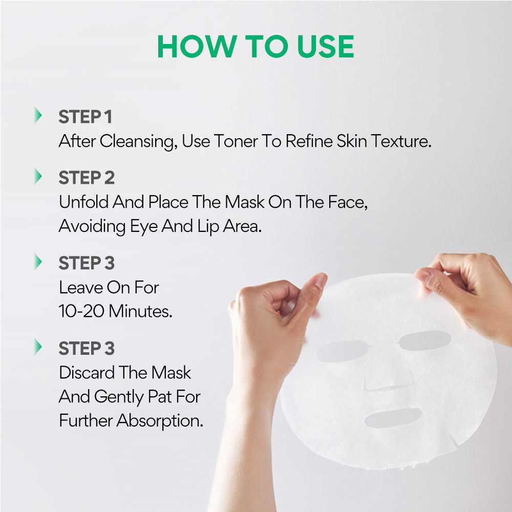 Soothing Energy Sheet Mask Heartleaf - Calms Sensitive Skin