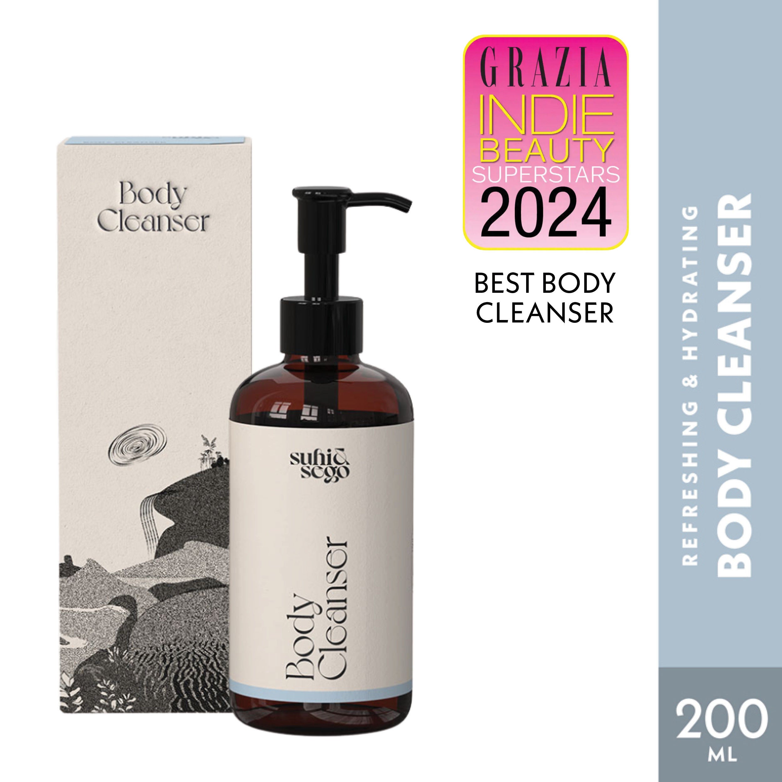 Fresh Reset Body Cleanser With Lactic Acid, Hydrates & Exfoliates, Sls & Paraben Free