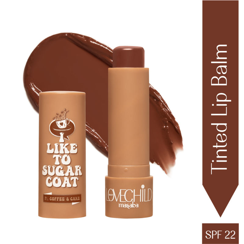 Tinted Lip Balm SPF 22, enriched with Shea Butter, Vitamin E and Almond Oil