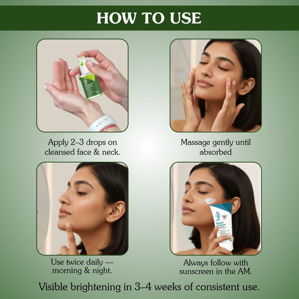 10% Niacinamide & Azelaic Acid Face Serum For Acne Scars & Dark Spots