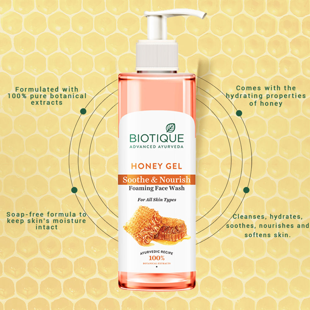 Bio Honey Gel Refreshing Foaming Face Wash