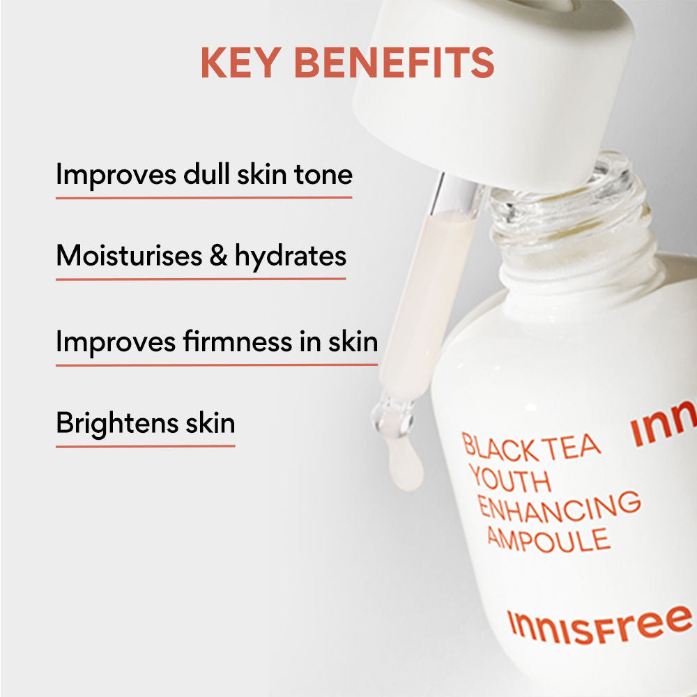 Black Tea Youth Enhancing Ampoule For Anti-Aging & Radiant Skin