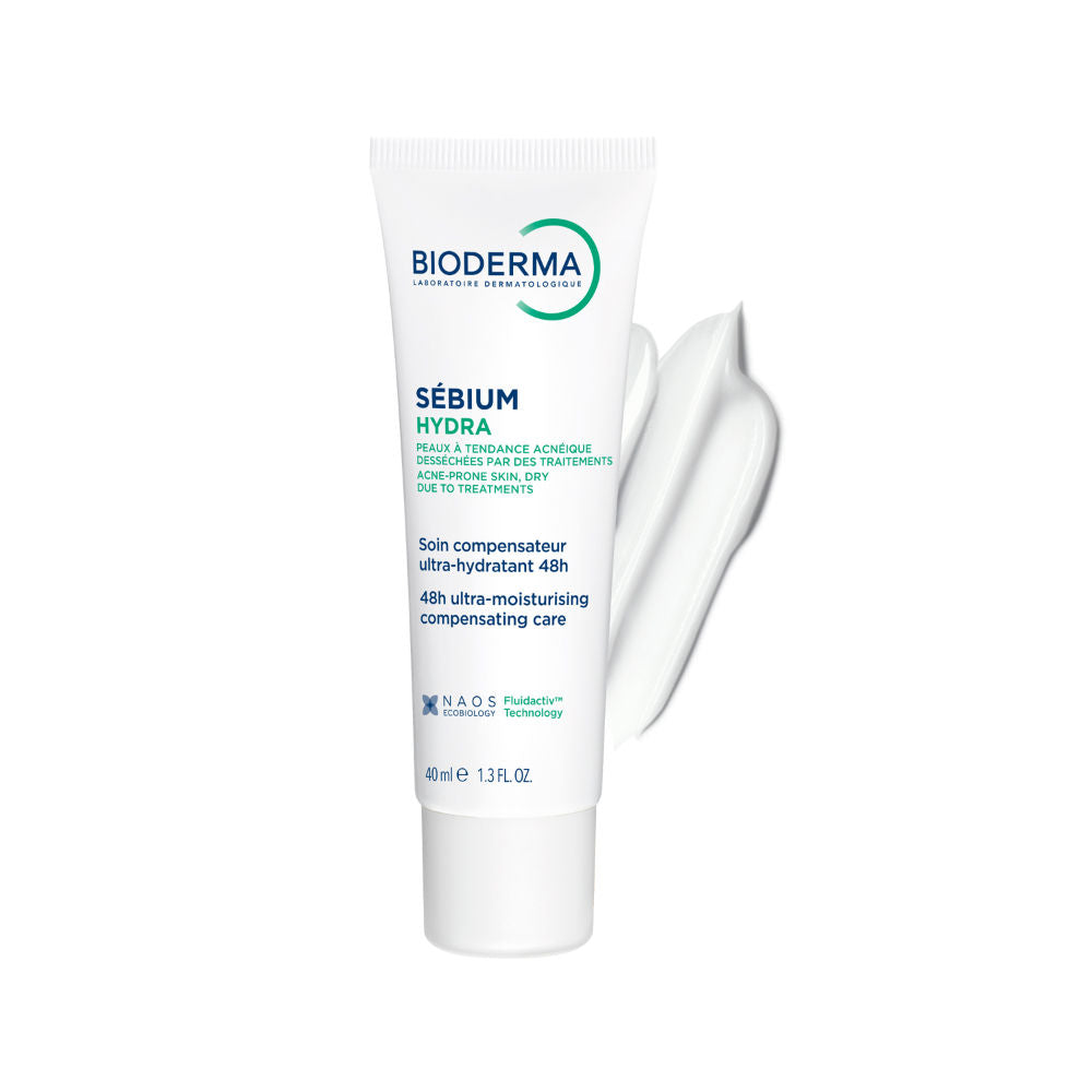 Moisturizer Sebium Hydra for Oily, Acne-Prone Skin with Ceramides for 24H Hydration
