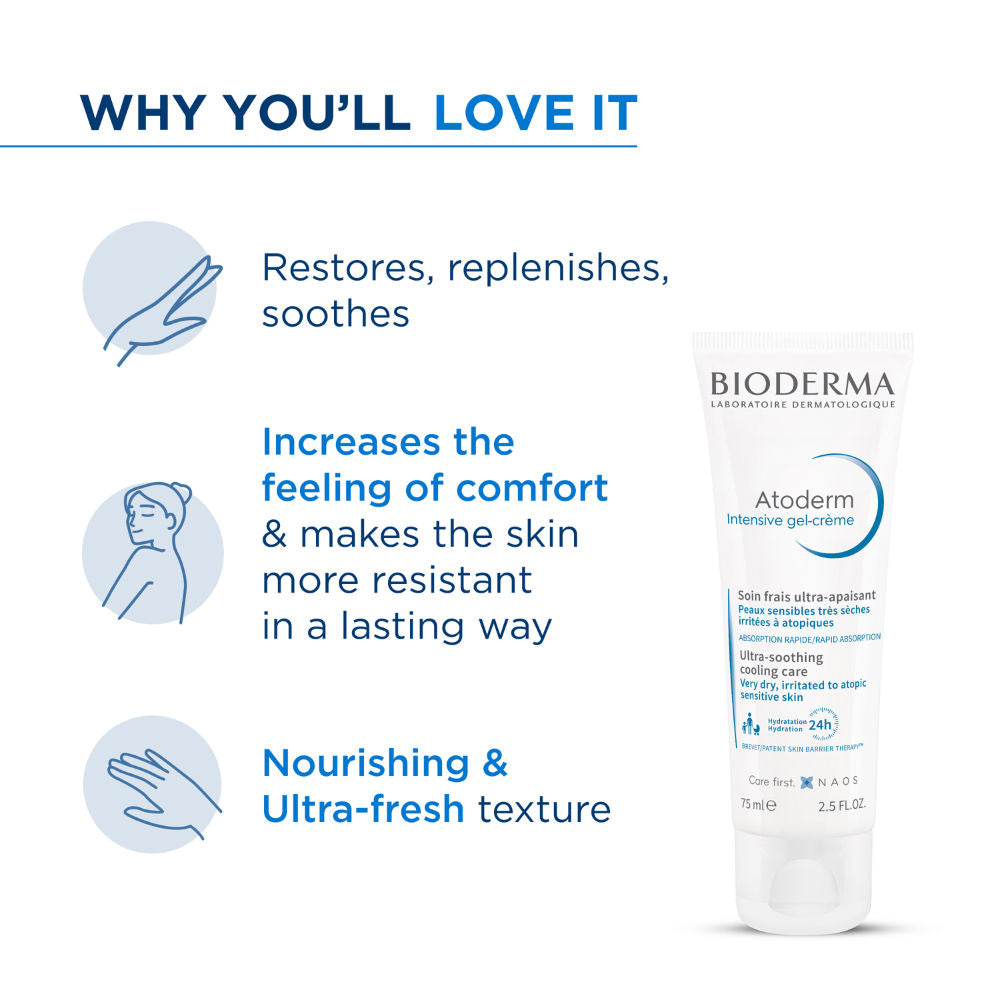 Atoderm Intensive Gel Creme Moisturizer