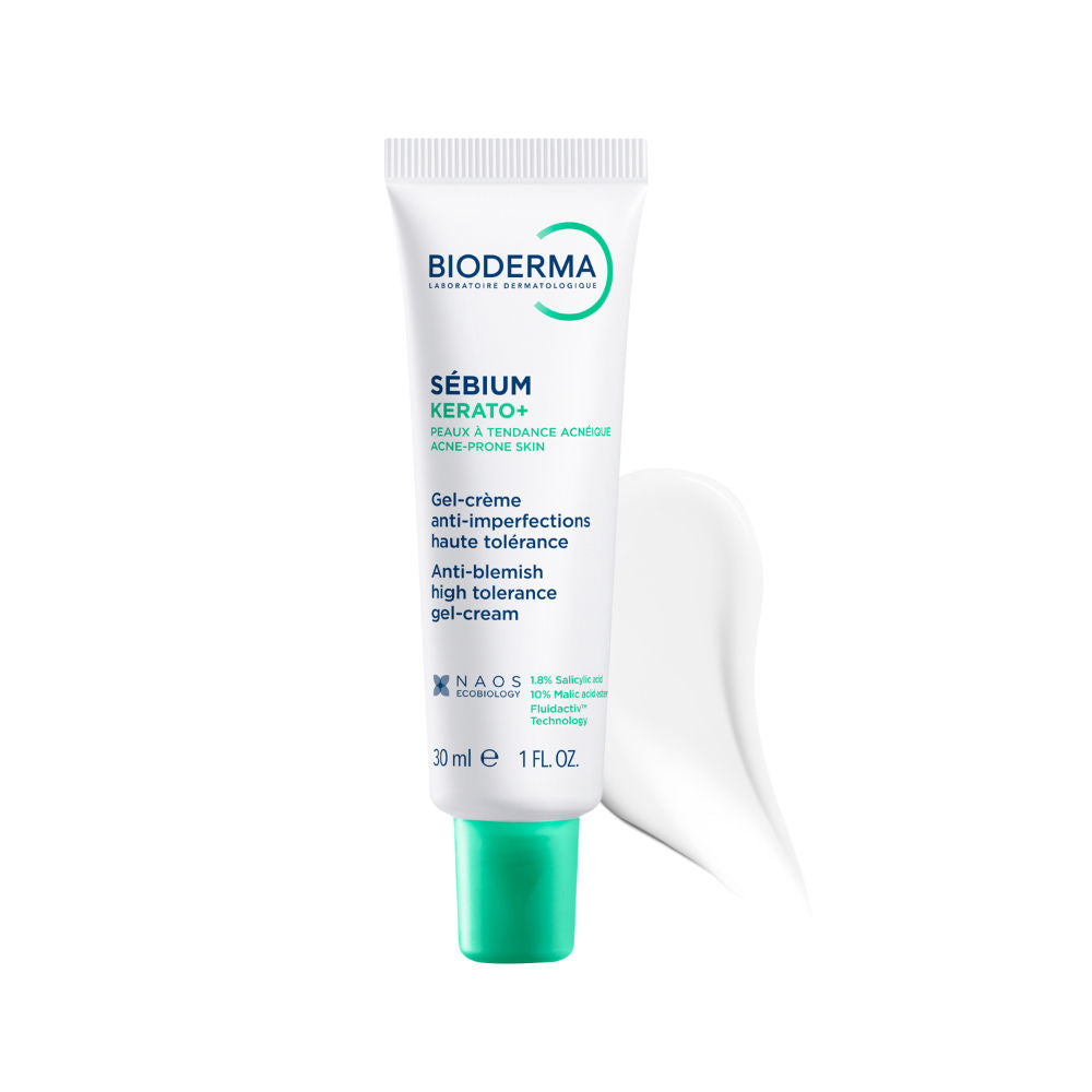 Anti-Blemish Gel Cream - Sebium Kerato+ Spot Corrector - Eliminates Pimples & Blackheads
