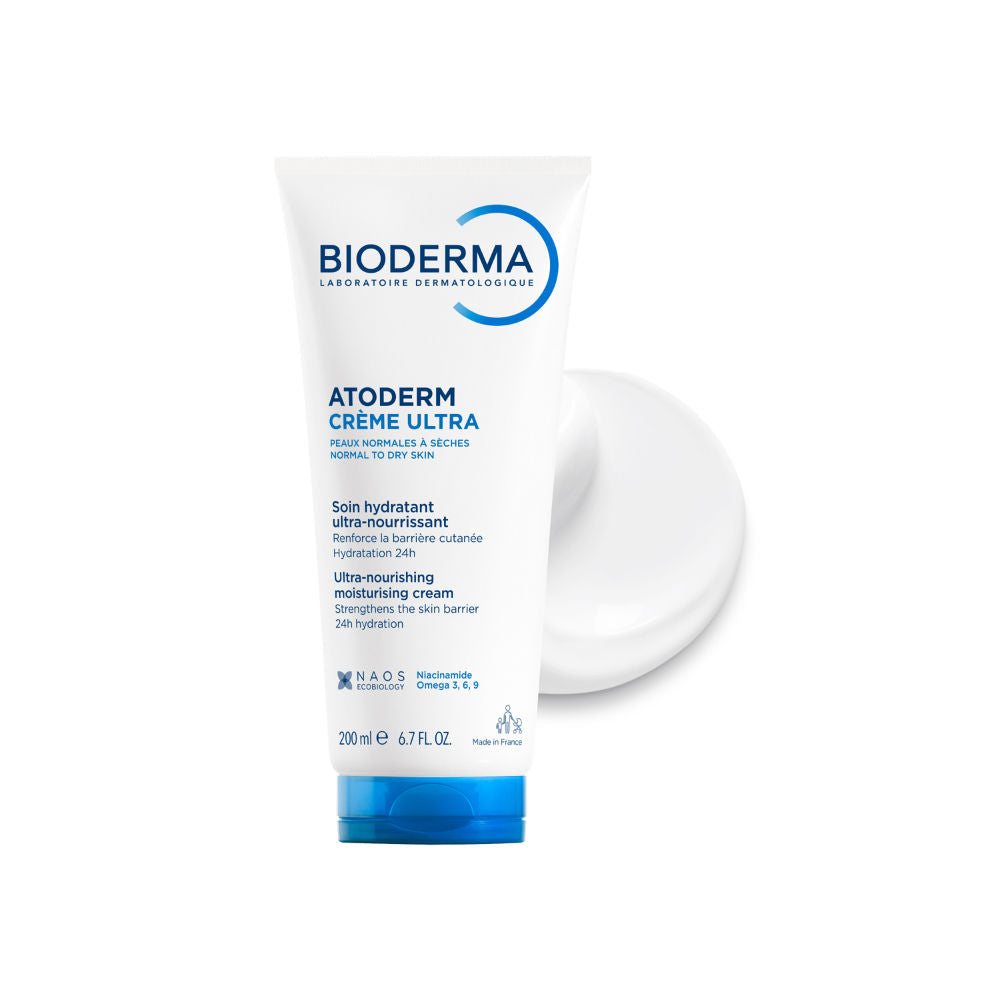 Niacinamide Moisturizer - Atoderm Creme Ultra-Boosts Hyaluronic Acid, Ceramides