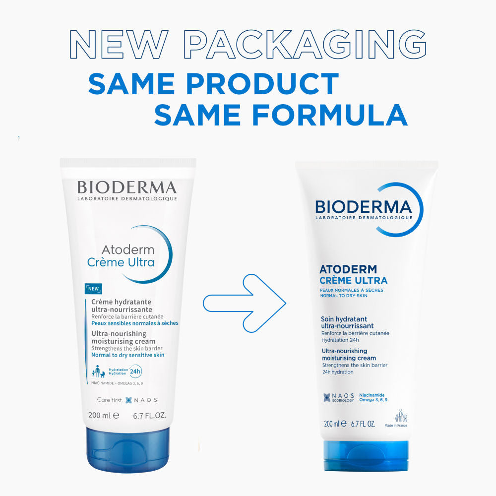 Niacinamide Moisturizer - Atoderm Creme Ultra-Boosts Hyaluronic Acid, Ceramides