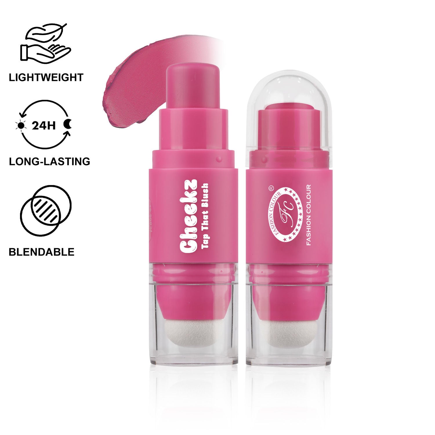 Cheekz Tap Tint & Blush - Nude Pink