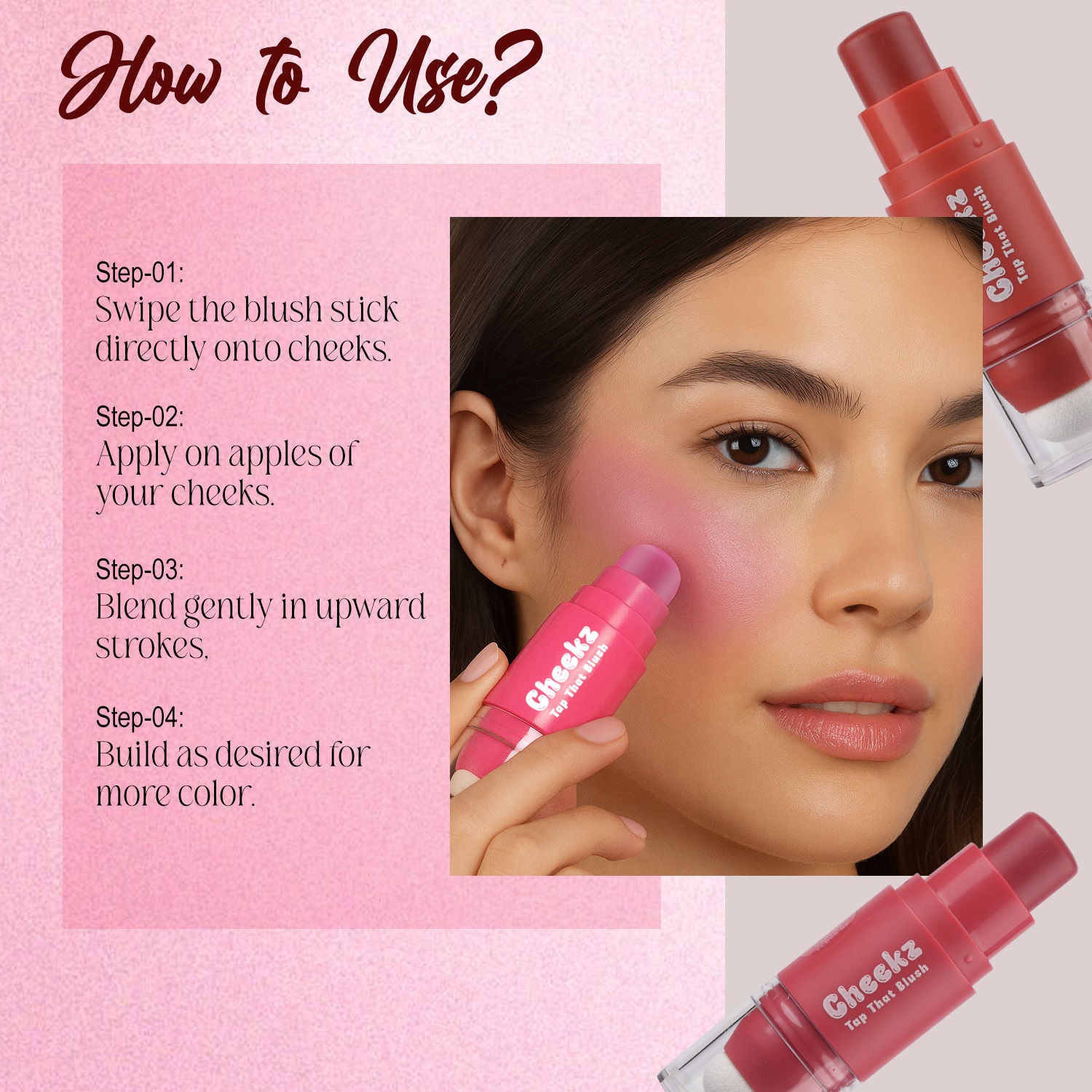 Cheekz Tap Tint & Blush