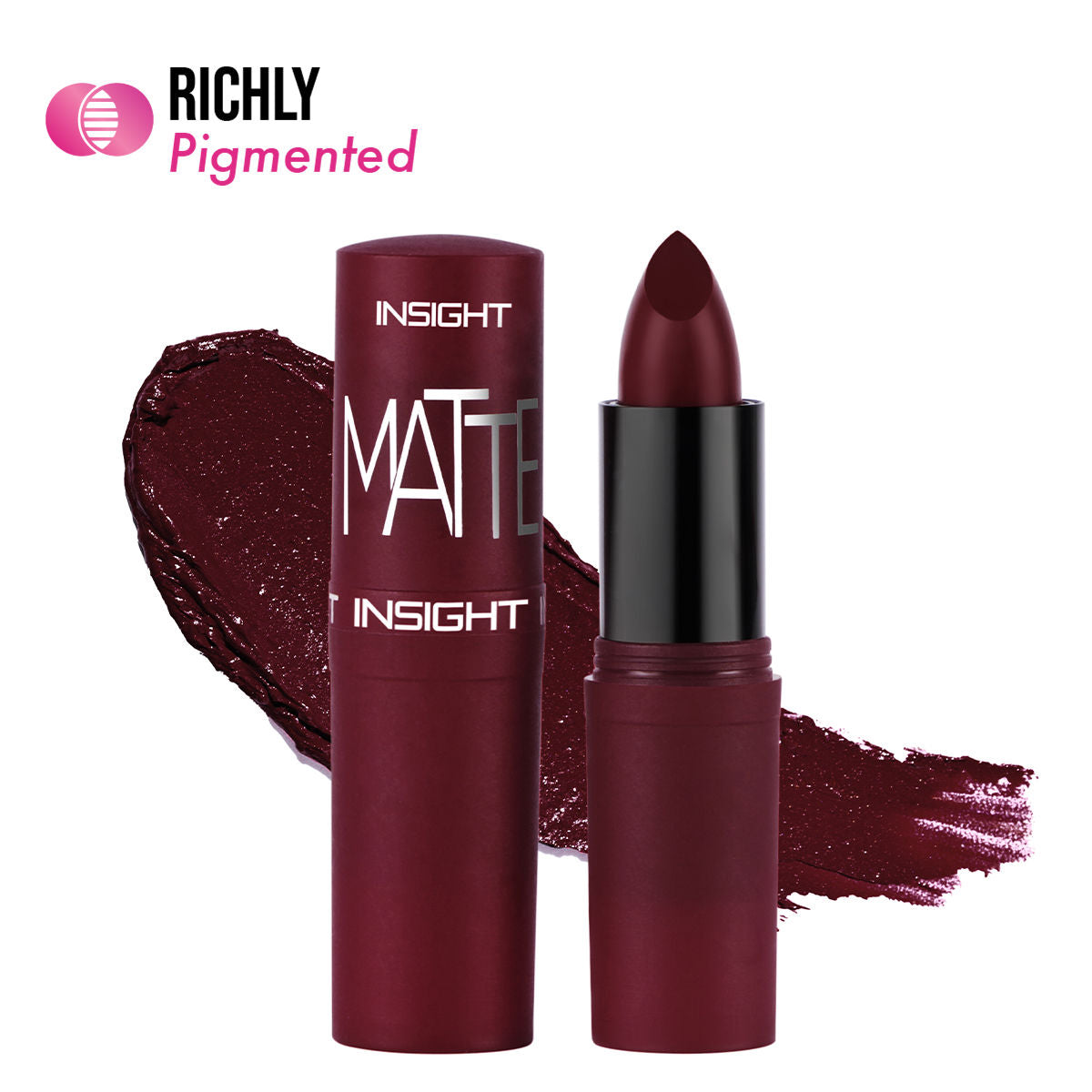 Matte Lipstick, 1 Stroke Application, Long Lasting