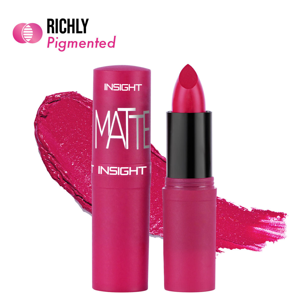 Matte Lipstick, 1 Stroke Application, Long Lasting - A27 Suite Up Pink
