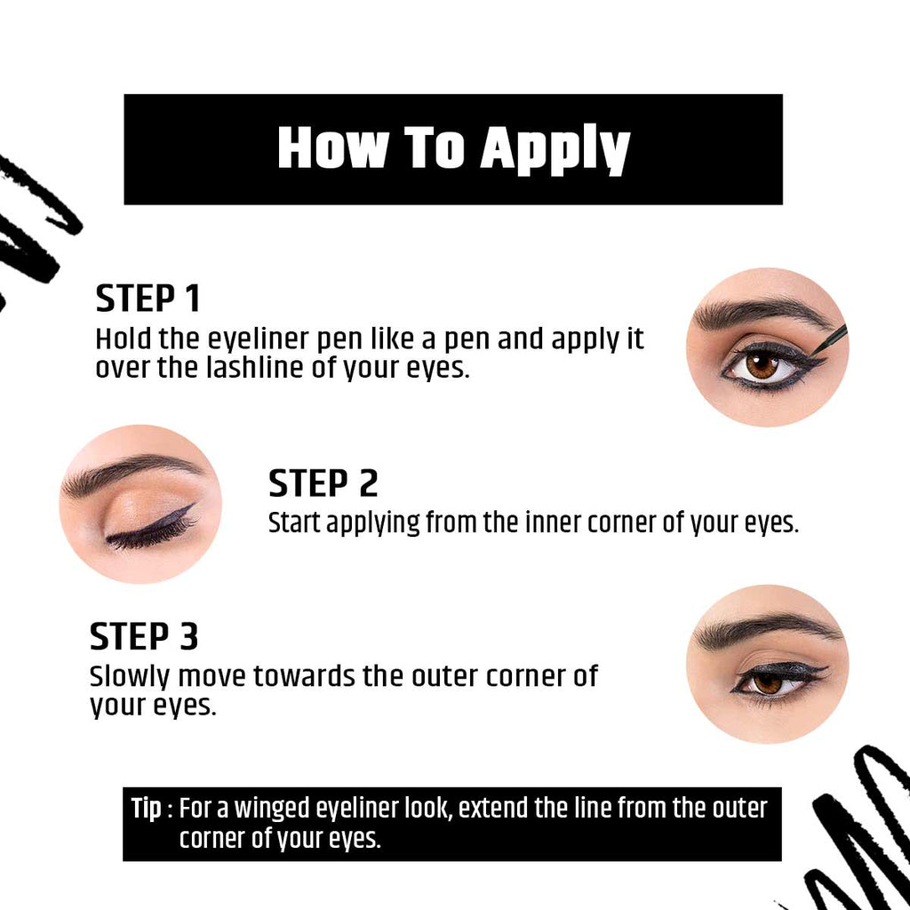 Liner Express Eyepen Shiny Black