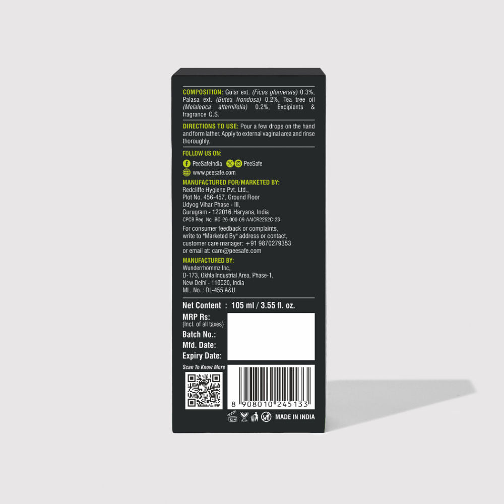 Intimate Wash For Women - Lemongrass Fragrance & 100% Alcohol-Free, Paraben-Free