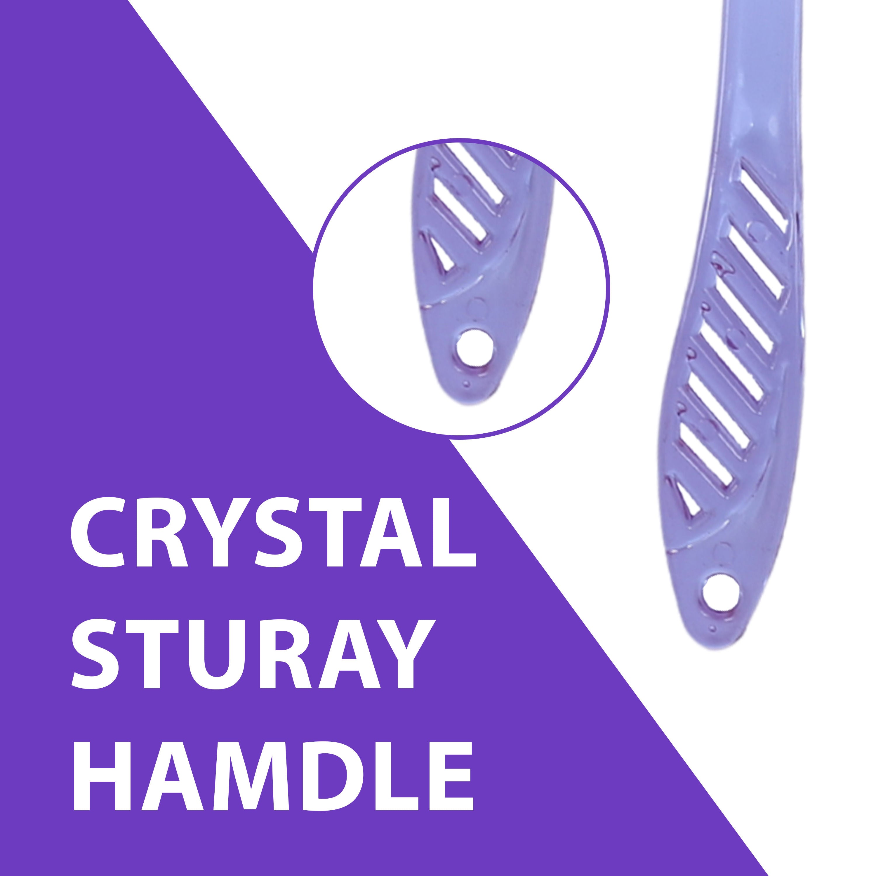 Bath Brush with Long Handle & Soft Nylon Mesh - Purple