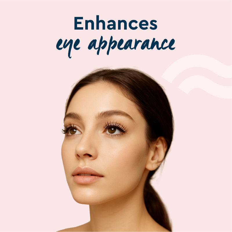 Eyelash Set With Glue, False Eyelashes - Party Style