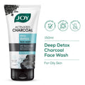 Activated Charcoal Face Wash For Oily Skin To Controls Oil & Removes Dirt & Blackheads