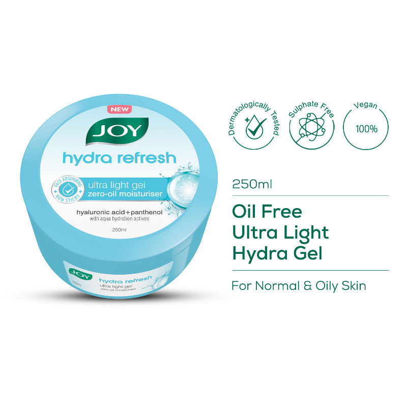 Hydra Refresh Ultra-Light Gel With Oil Free Moisturiser For Face & Body - 250ml