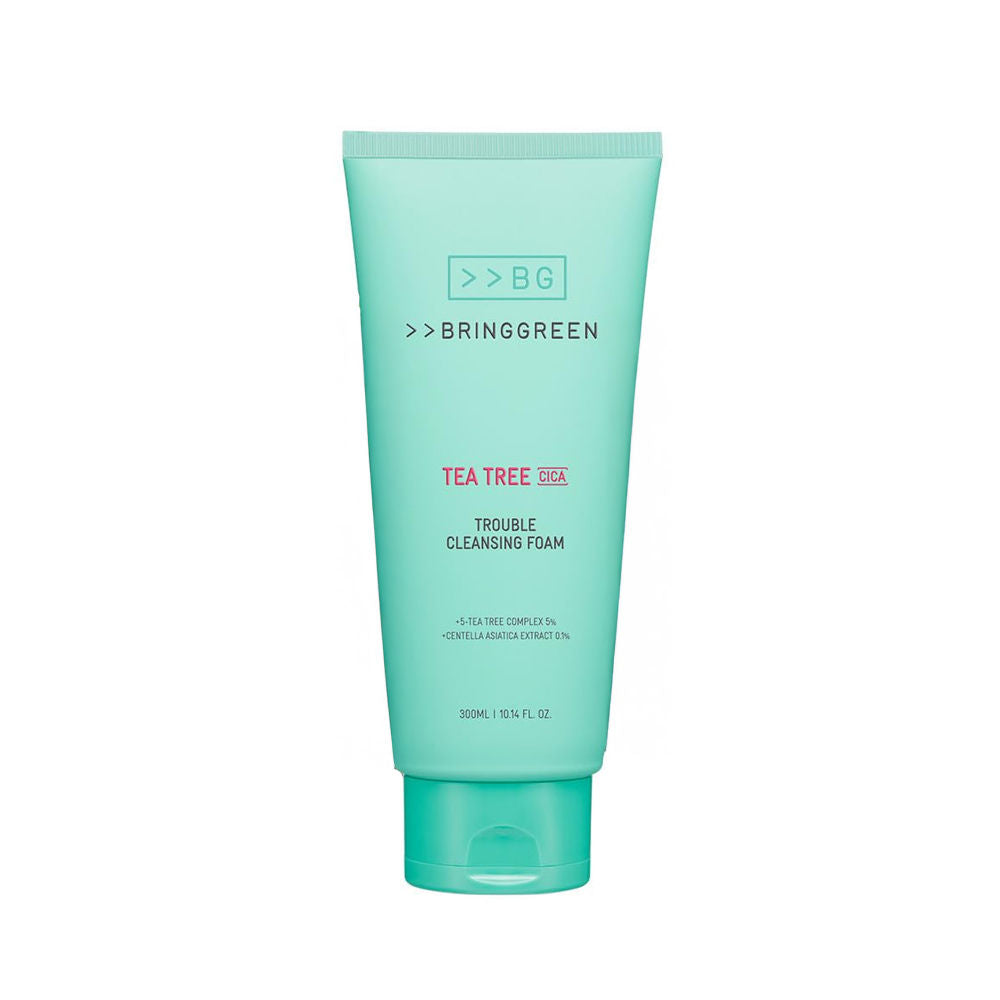 Tea Tree Cica Trouble Cleansing Foam With Salicylic Acid For Acne-Prone Skin