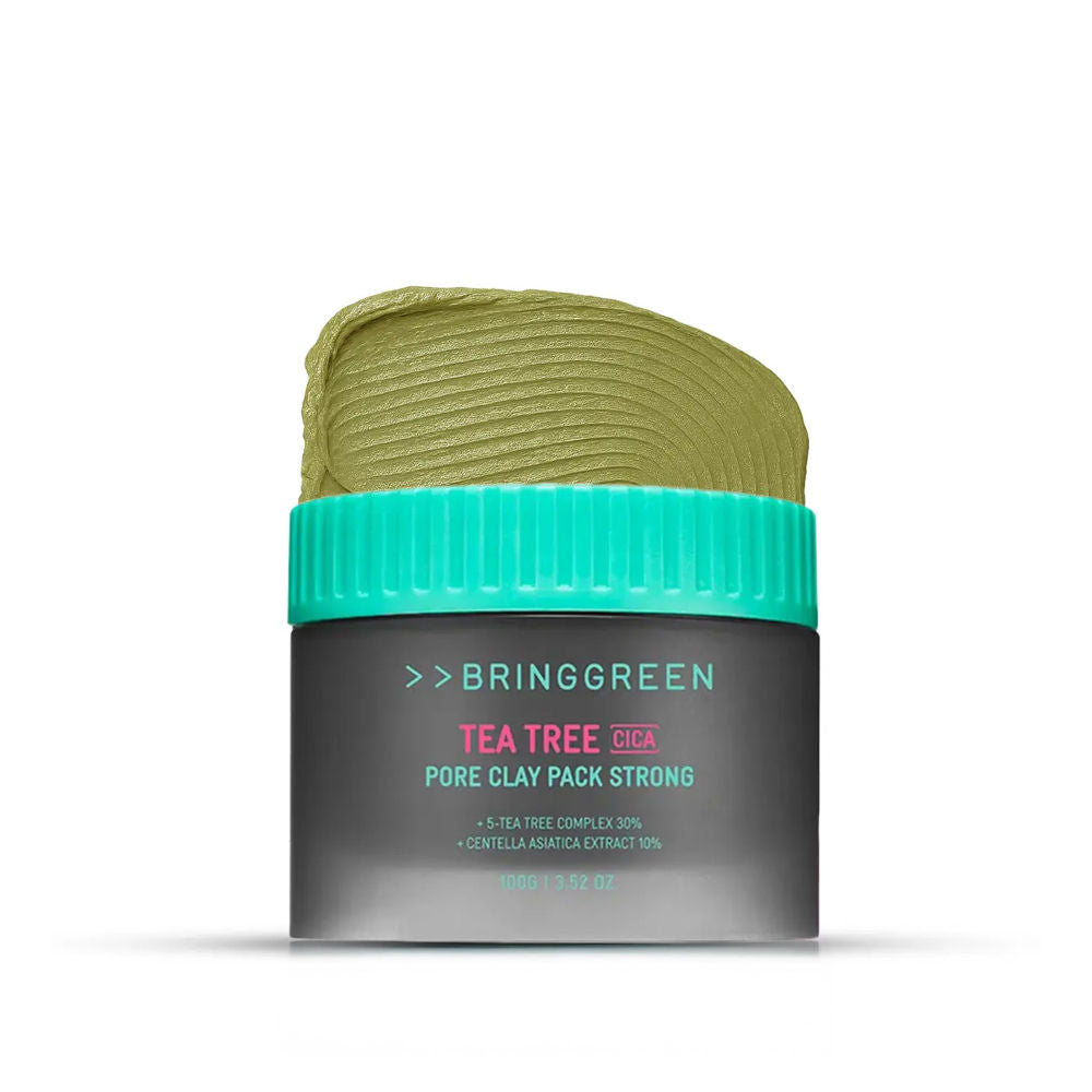 Tea Tree Cica Pore Clay Pack Strong, Exfoliating Clay Mask For Sebum & Pores