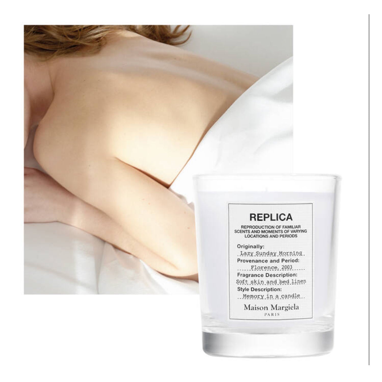 Replica Lazy Sunday Monring Candle