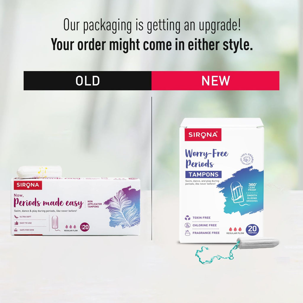 Fda Approved Tampons for Regular Flow, High Absorption Biodegradable Tampons, 360° Leakproof