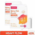 Fda Approved Tampons for Heavy Flow, High Absorption Biodegradable Tampons, 360° Leakproof