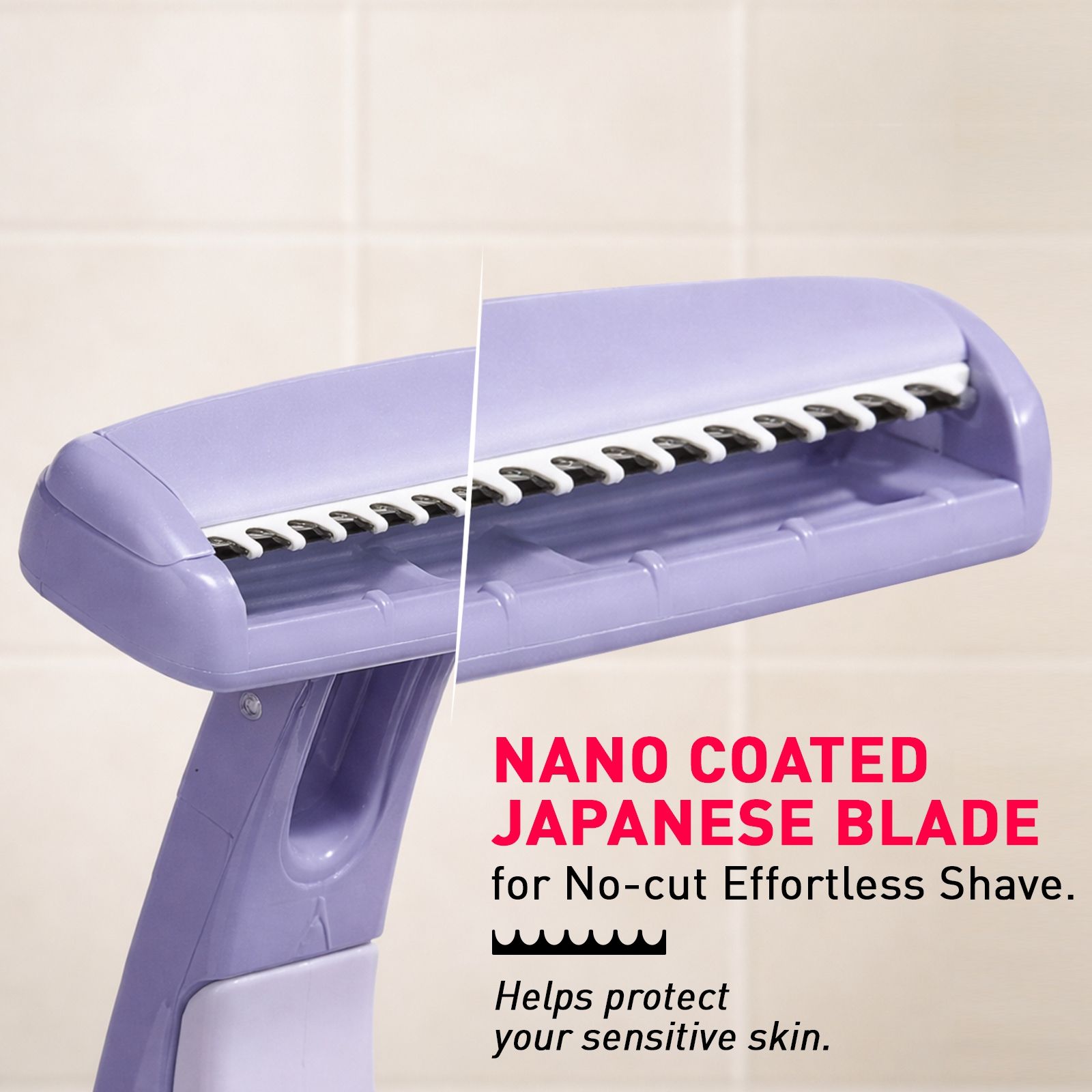 Reusable Bikini Razor for Women for Painless & Irritation-Free Shaving of Bikini Line