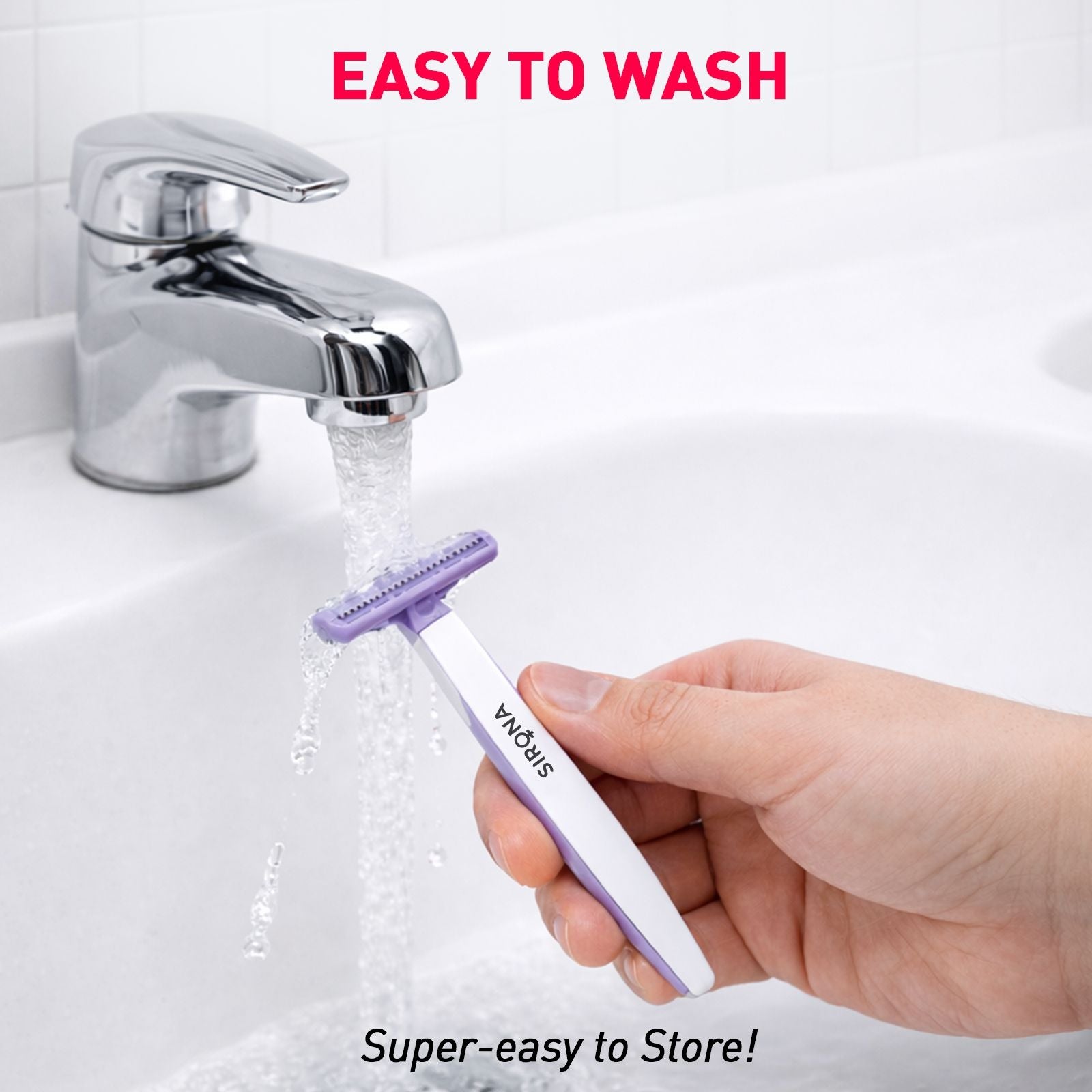 Reusable Bikini Razor for Women for Painless & Irritation-Free Shaving of Bikini Line