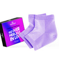 Cotton Silicone Moisturising Gel Heel Socks for Cracked & Dry Heels Foot Care for Softer Feet