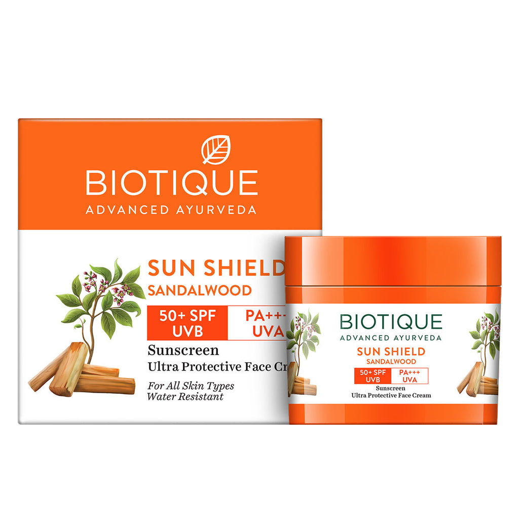 Bio Sandalwood Ultra Protective Face Cream SPF 50+ UVA/UVB Sunscreen